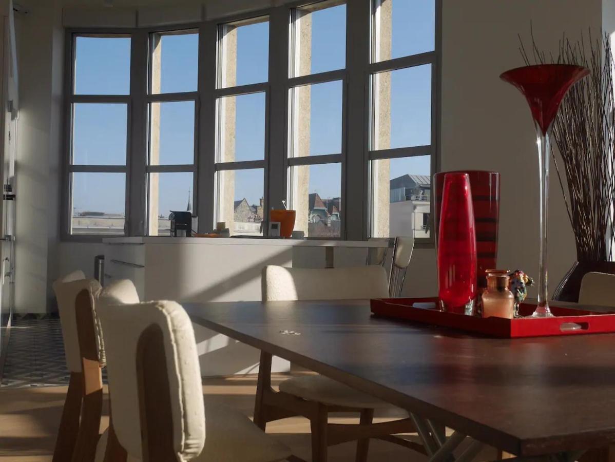 Loft Des Sacres - Vue Unique Sur La Cathedrale Apartment Reims Luaran gambar